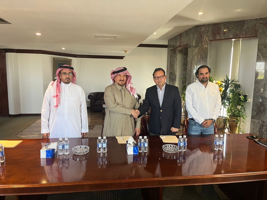 Boardroom handshake agreement